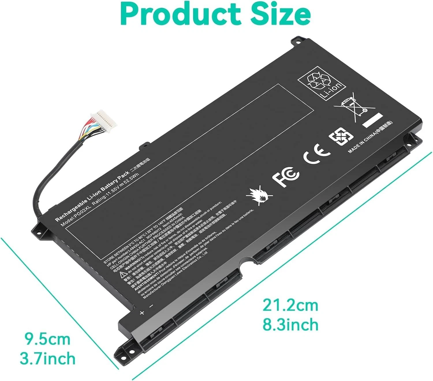 PG03XL INTERNAL BATTERY thumbnail