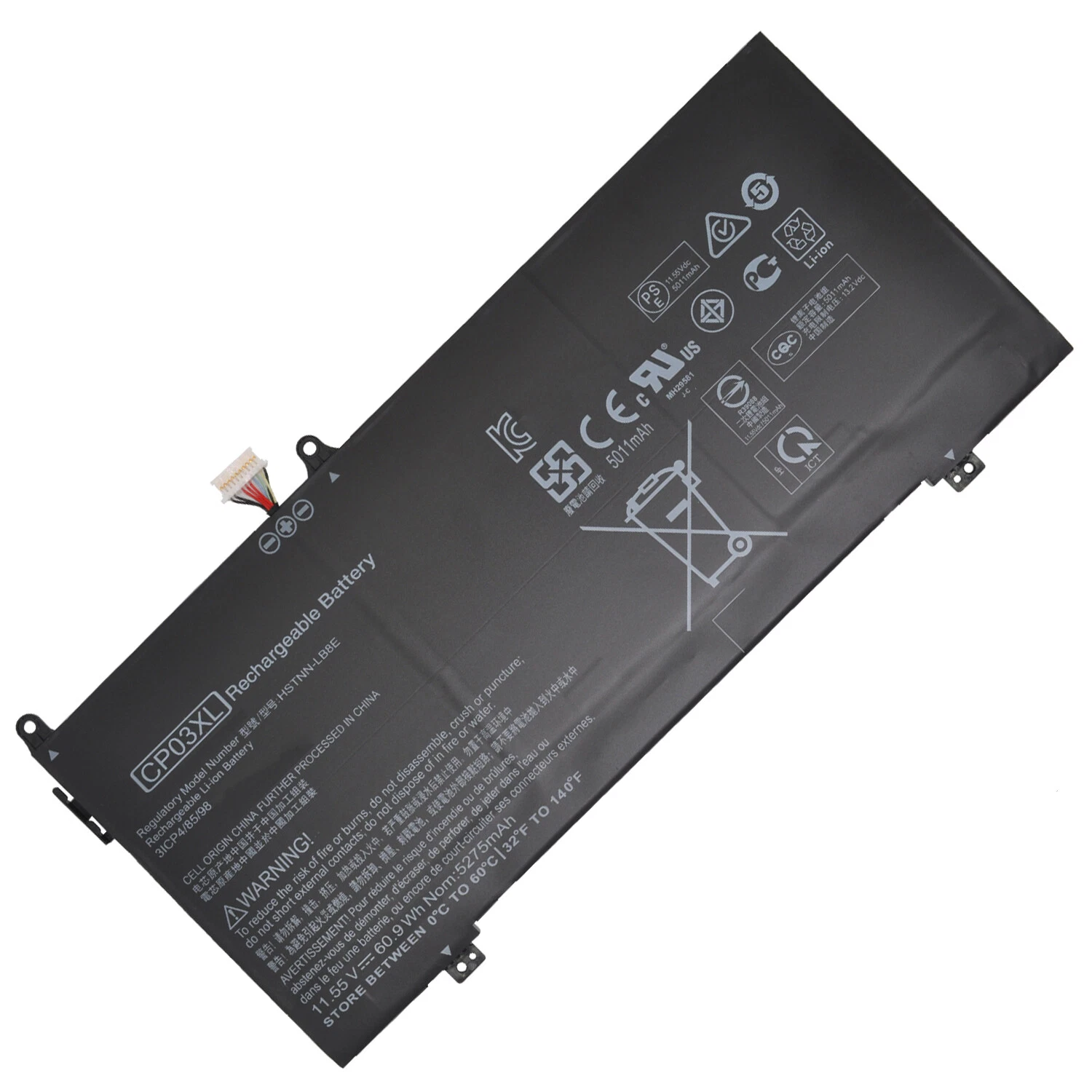 CP03XL INTERNAL BATTERY